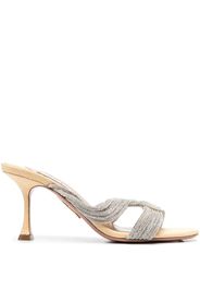 Aquazzura Mules Gatsby 75mm - Bianco