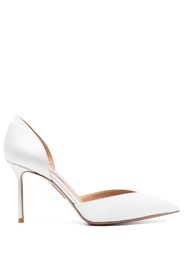 Aquazzura Pumps Uptown 85mm a punta - Bianco