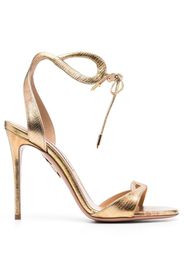 Aquazzura Sandali a punta aperta 105mm - Oro