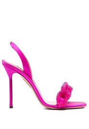 Aquazzura Sandali Orchid con tacco a stiletto 115mm - Rosa