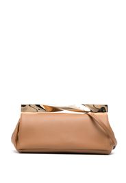 Aquazzura Clutch Twist - Marrone