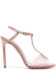 Aquazzura Amore Mio 105mm leather sandals - Rosa