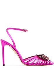 Aquazzura Pumps Margarita con cristalli 105mm - Rosa