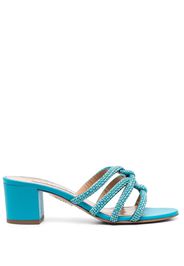 Aquazzura Mules con decorazione - Blu