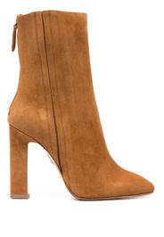 Aquazzura Stivali Joplin 105mm - Marrone