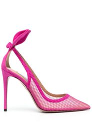 Aquazzura Pumps Bow Tie 105mm - Rosa