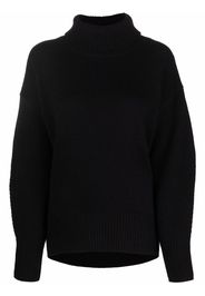 arch4 roll-neck cashmere jumper - Nero