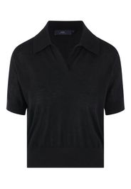 arch4 V-neck T-shirt - Nero