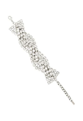 twist-effect crystal bracelet