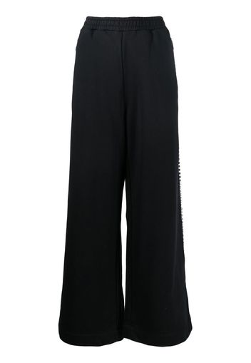 AREA long flared trousers - Nero