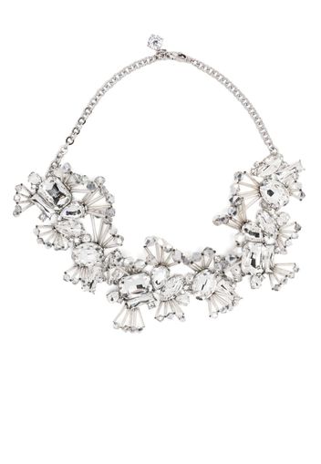 AREA Choker con cristalli - Argento