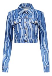 AREA Sunray denim jacket - Blu