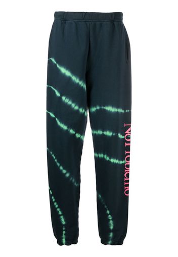 Pantaloni sportivi con fantasia tie dye