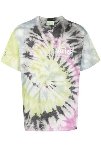 Aries tie-dye cotton t-shirt - Rosa