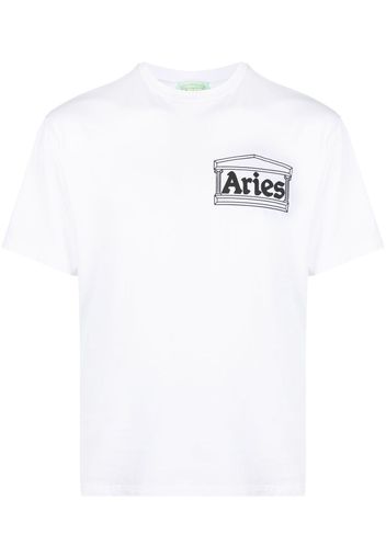 Aries T-shirt con stampa - Bianco