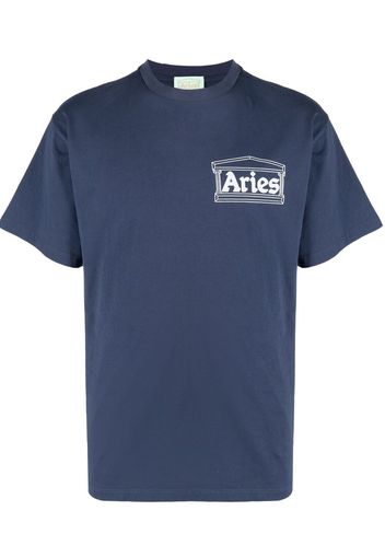 Aries T-shirt con stampa - Blu