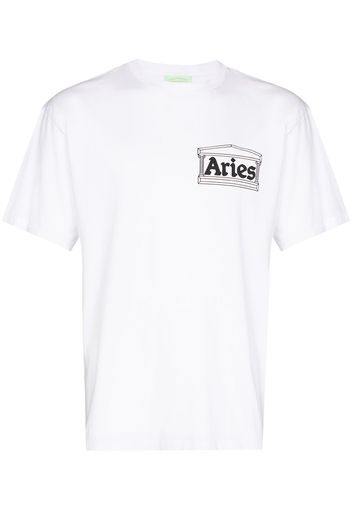 Aries ARIES TEMPLE PRNT SS TEE WHT - Bianco