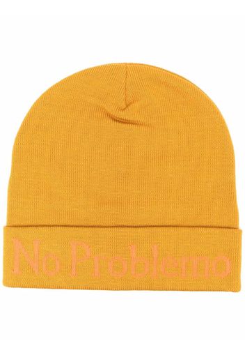 Aries No Problemo knitted beanie - Giallo