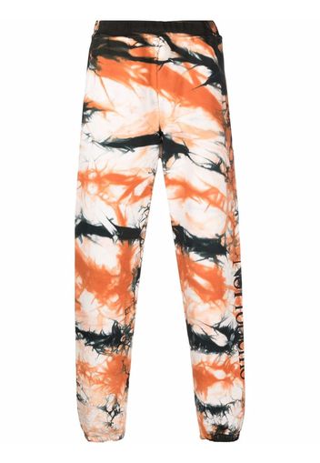 Aries tie-dye print trousers - Arancione