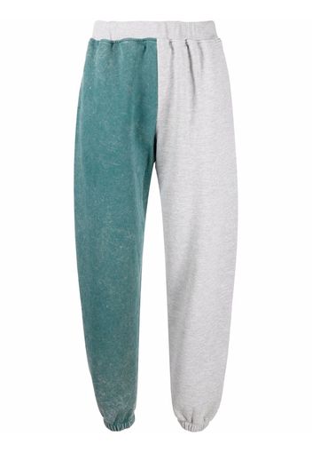 Aries two-tone track pants - Verde