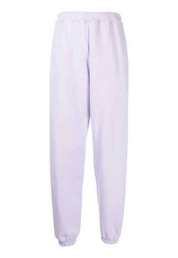 Aries Temple logo-print track pants - Viola