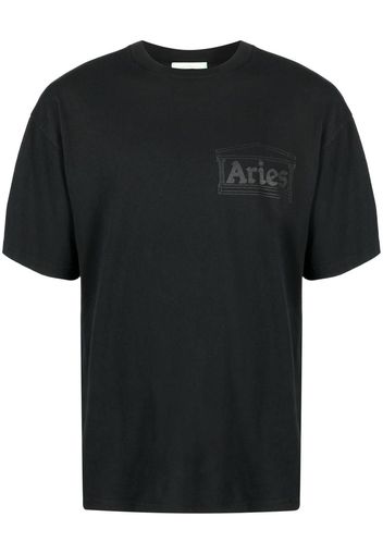 ARIES logo-print T-Shirt - Nero