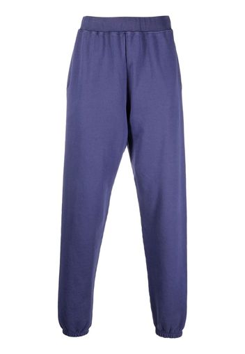 Aries logo-print track pants - Blu