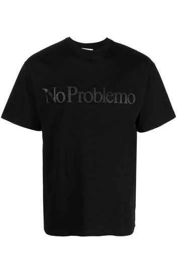 Aries No Problemo print T-shirt - Nero