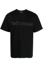 Aries No Problemo print T-shirt - Nero