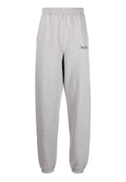 Aries No Problemo print detail track pants - Grigio