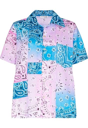 Arizona Love paisley-print short-sleeved shirt - Blu