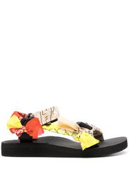 Arizona Love Sandali Trekky con stampa - Nero