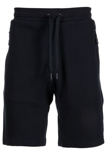 Armani Exchange logo-print detail shorts - Blu