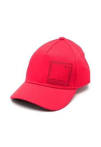 Armani Exchange logo-print baseball cap - Rosso