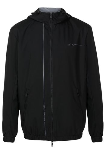 Armani Exchange Giacca con stampa - Nero