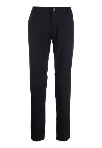 Armani Exchange mid-rise tapered-leg trousers - Blu