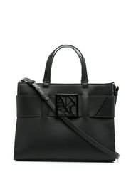 Armani Exchange Borsa tote con logo - Toni neutri