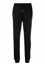 Armani Exchange Pantaloni sportivi con decorazione - Nero