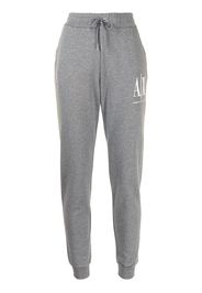 Armani Exchange Pantaloni sportivi con stampa - Grigio