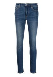 Armani Exchange mid-rise skinny jeans - Blu