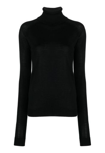 ARMARIUM roll-neck fine-knit jumper - Nero