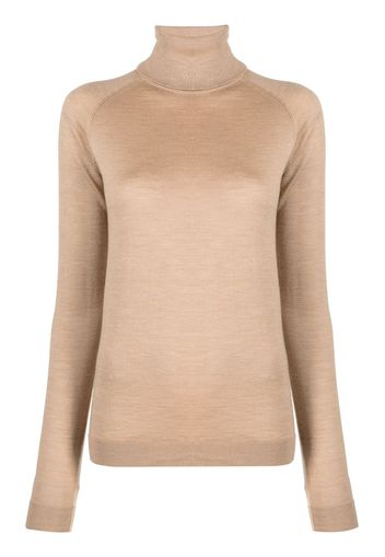 ARMARIUM roll-neck fine-knit jumper - Toni neutri