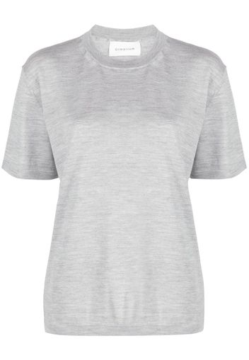 ARMARIUM crew-neck wool T-shirt - Grigio