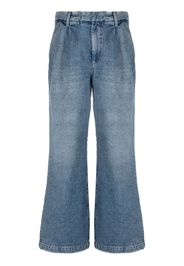 ARMARIUM bootcut pleated jeans - Blu