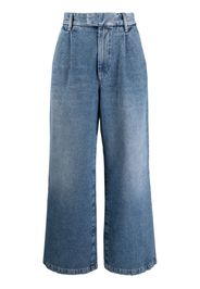 ARMARIUM wide-leg pleated jeans - Blu