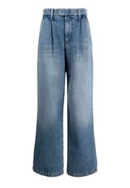 ARMARIUM mid-rise wide-leg jeans - Blu