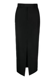 ARMARIUM high-waisted midi pencil skirt - Nero