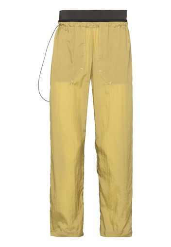 Arnar Mar Jonsson elasticated track pants - Verde