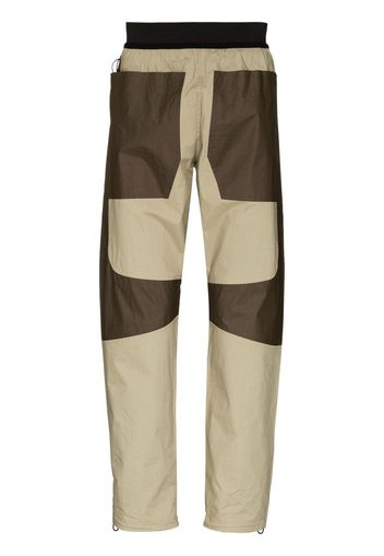 Arnar Mar Jonsson Pantaloni dritti con design color-block - Toni neutri