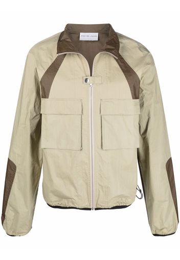 Arnar Mar Jonsson zipped bomber jacket - Toni neutri